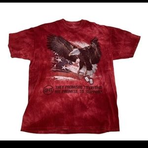 The mountain men's 2X patriotic T-shirt
